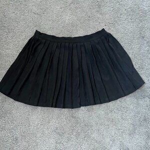BRAT Goth Gothic dELiA*s by Dolls Kill "Rad Omens" black pleated skirt -NWOT- 1X